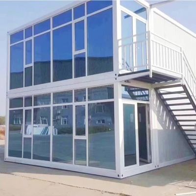 20ft Klappcontainer Häuser Haus im Freien Vorgefertigte Schuppen Lagerung für vielseitige