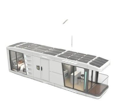 Luxuriöses Prefab Haus Fettpack Containerhaus für Solarraumkapsel