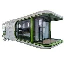 Luxuriöses Prefab Haus Fettpack Containerhaus für Solarraumkapsel
