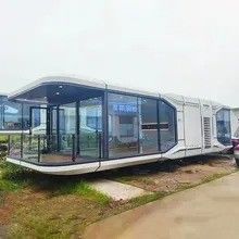 Luxuriöses Prefab Haus Fettpack Containerhaus für Solarraumkapsel