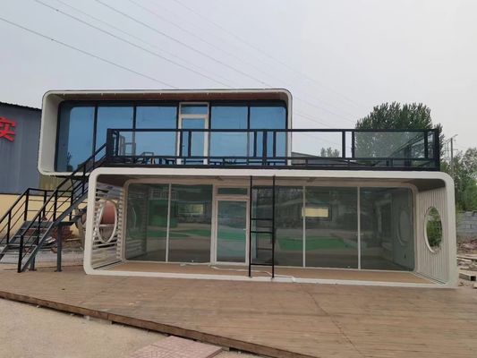 20 Fuß oder 40 Fuß zusammengefügte Fett Pack Container House Die perfekte Lösung
