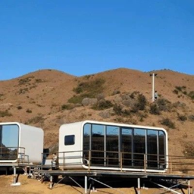 Smart Apple Cabin Das ultimative modulare bewegliche Haus mit individueller Farbe