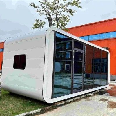 Smart Apple Cabin Das ultimative modulare bewegliche Haus mit individueller Farbe