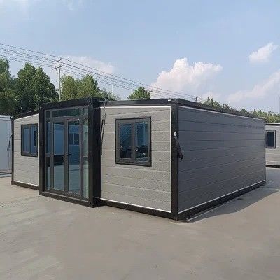 Portable Modular House Stahl vorgefertigtes Büro Modular Luxusvilla