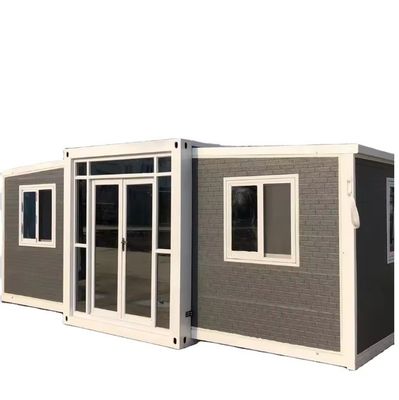 Verzinkte Stahlrahmen Containerhäuser Moderne Bewegliche Wohnflächen Klappfächer