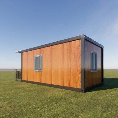 Wohnmobile Containerhaus mit schnellen Sandwich-Panel bauen starke Stahlstruktur