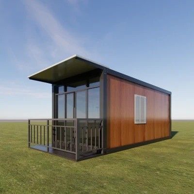 Wohnmobile Containerhaus mit schnellen Sandwich-Panel bauen starke Stahlstruktur
