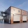 Luxus-Bürogebäude Recycelbares Prefab Containerhaus für Familien