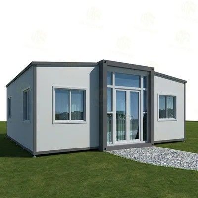 Modernes Prefab Erweiterbares Haus 3 in 1 Stahl Schlafzimmer Containerhaus