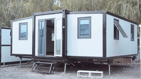 Modernes Prefab Erweiterbares Haus 3 in 1 Stahl Schlafzimmer Containerhaus
