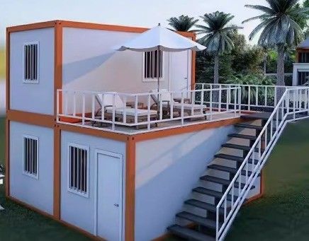 Luxusmobiles Wohncontainerhaus für flexibles Bürogebäude