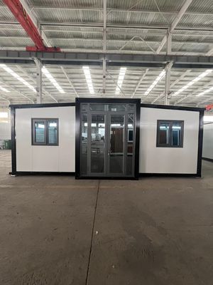 Modernes Prefab Erweiterbares Haus 3 in 1 Stahl Schlafzimmer Containerhaus