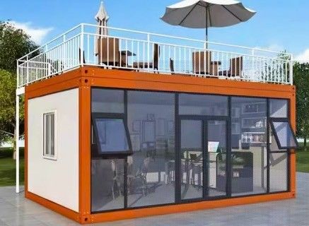 Luxusmobiles Wohncontainerhaus für flexibles Bürogebäude