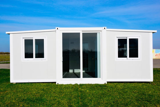 3 Schlafzimmer Vorgefertigtes Klappmodulhaus mit individueller Farbe und Stahltür