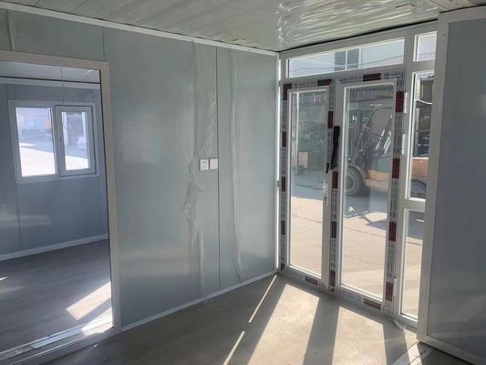 20 ft Schifffahrt Holzkonstruktion Stahl Luxus Containerhaus für leichten Stahl
