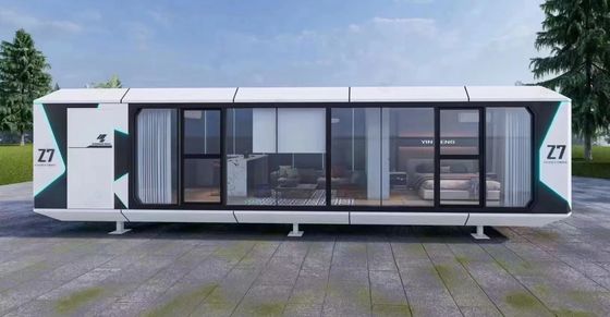 Moderne Einfachheit Zweckmäßigkeit Vorteil Luxus Raumkapsel Vorgefertigtes Modularhaus