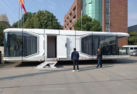 Moderne Einfachheit Zweckmäßigkeit Vorteil Luxus Raumkapsel Vorgefertigtes Modularhaus