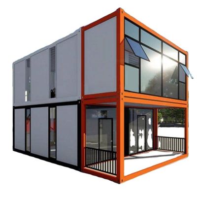 Maßgeschneiderte 2-stöckige Containerhäuser mit wasserdichtem Design und abnehmbaren Eigenschaften