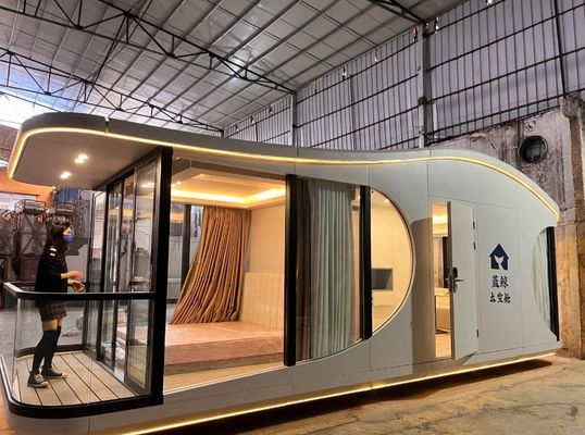 Space Capsule House Luxus Camping Kabine mit Umweltschutzvorteil
