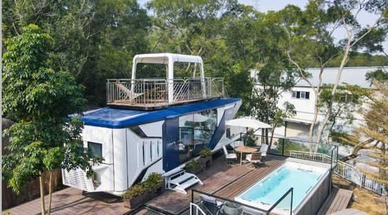 Space Capsule House Luxus Camping Kabine mit Umweltschutzvorteil