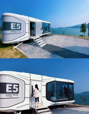 Space Capsule House Luxus Camping Kabine mit Umweltschutzvorteil
