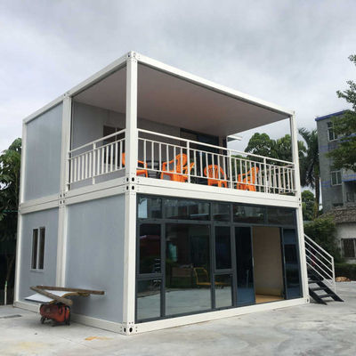 18mm MgO-Blattboden Flat Pack Quick Container Haus für 2022 Trennhäuser