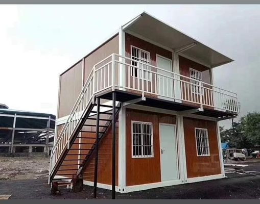 18mm MgO-Blattboden Flat Pack Quick Container Haus für 2022 Trennhäuser