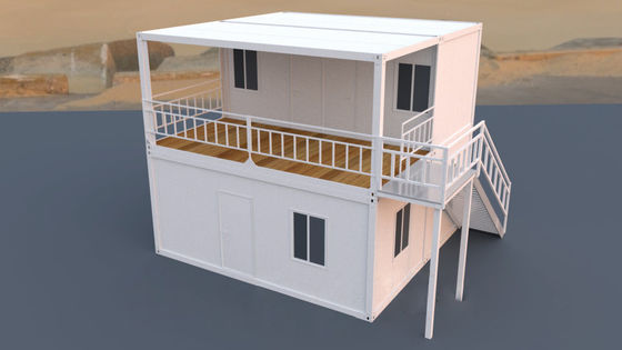 18mm MgO-Blattboden Flat Pack Quick Container Haus für 2022 Trennhäuser