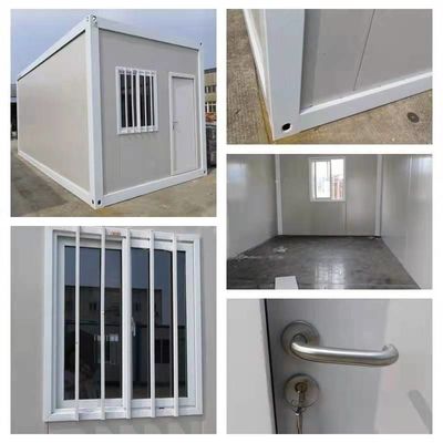 20 Fuß abnehmbares Containerhaus für Hotel 6000*3000*2800 mm Schwierigkeitsfreie Installation