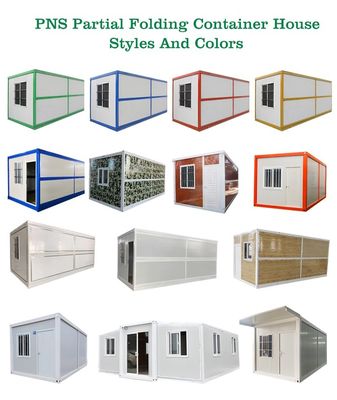 Mehrzweck-Wohncontainerhaus mit Klappbau und Aluminiumfenster