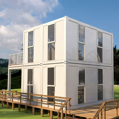 Abnehmbare Containerhäuser für das Wohnen aus 18 mm MGO-Board mit PVC-Schiebefenster