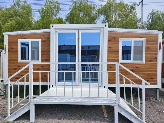 Klappbarer 20ft/40ft Container Luxus mobile Villa 3 Schlafzimmer Kleines Prefab Haus