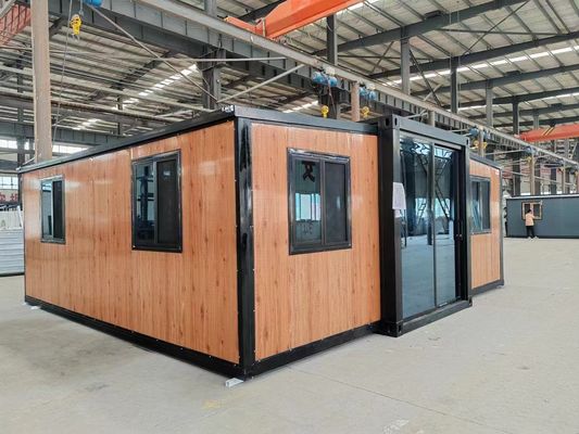 Klappbarer 20ft/40ft Container Luxus mobile Villa 3 Schlafzimmer Kleines Prefab Haus