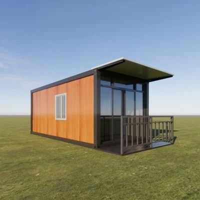 Wohnmobile Containerhaus mit individuell angepassten Klappbarer Erweiterbarer und Modernes Design