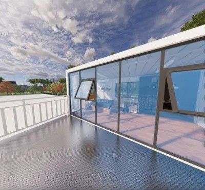 Modifizierte Schiffscontainer Prefab House und Multifunktionelle tragbare Container House