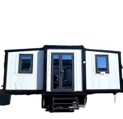 Erweiterbares Containerhaus mit vollem Badezimmer Verzinkter Stahlrahmen 20ft oder 40ft