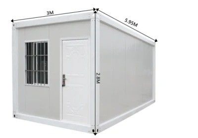 Modernes Design Stahlkonstruktion Containerhaus für maßgeschneiderte Farbe Wohnhaus Prefab