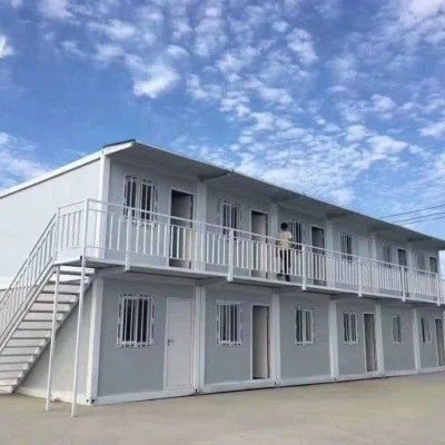 Modernes Design Stahlkonstruktion Containerhaus für maßgeschneiderte Farbe Wohnhaus Prefab