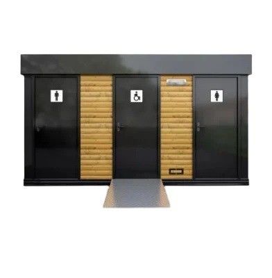 Moderne Design-Stil 20FT/40FT Flat Pack Container Haus für modulare mobile Toilette