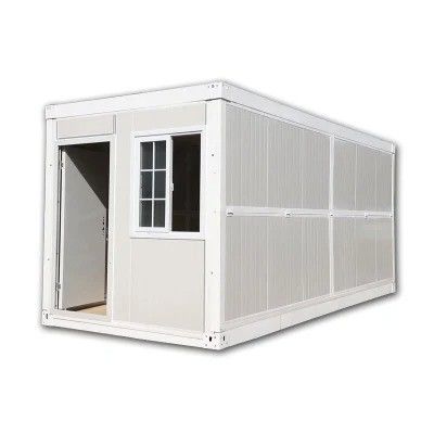 Moderner Design Stil Klappbare mobile Containerhäuser mit Stahltür