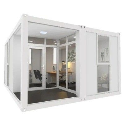 angepasste Farbe Flat Pack Container House für vorgefertigte mobile Büro Kabine zu Hause