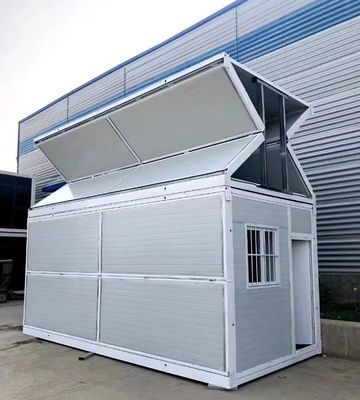 Moderner Design Stil Klappbare mobile Containerhäuser mit Stahltür
