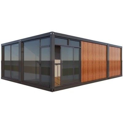 Modernes Design Holzcontainer Häuser 40ft für Holz mobile Wohn Containerhaus