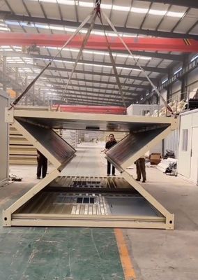 Zeitgenössisches Design Container House für kundenspezifische Klapppacke