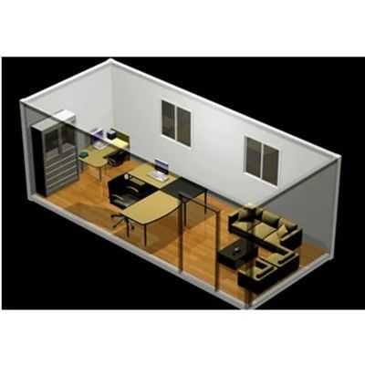 20ft oder 40ft Mobile Living Container House mit kundenspezifischer galvanisierter Stahlstruktur