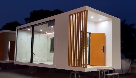 Modernes Design Portable Flat Pack Wohnbehälter mit individuellen Farboptionen