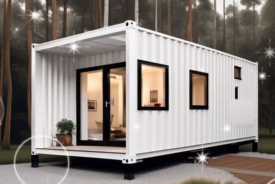 Modernes Design Portable Flat Pack Wohnbehälter mit individuellen Farboptionen