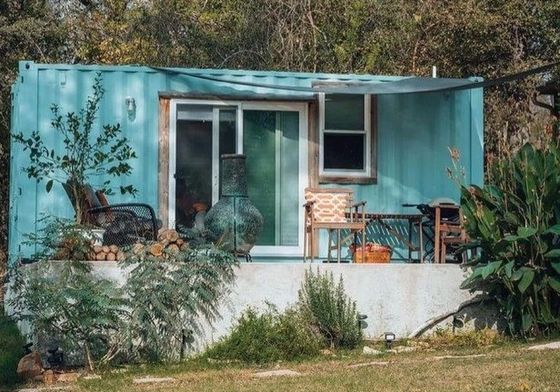 Hotel Flat Pack Container House Tragbare und anpassbare Unterkunft
