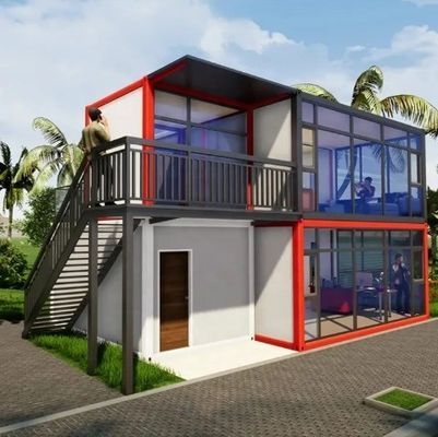 Portable Flat Pack Homes Ideal für Hotel und Büro Containerhaus
