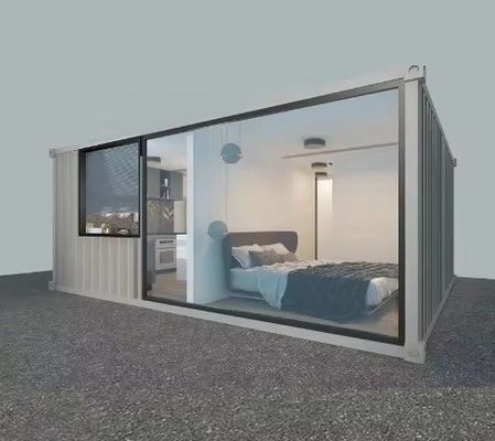 Moderne Container Portable House Stahl Flachpack Klappbehälter